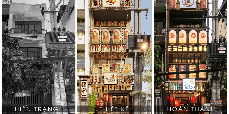  IZAKAYA TATSU: SỰ KẾT HỢP KIẾN TRÚC GIỮA TRUYỀN THỐNG VÀ HIỆN ĐẠI